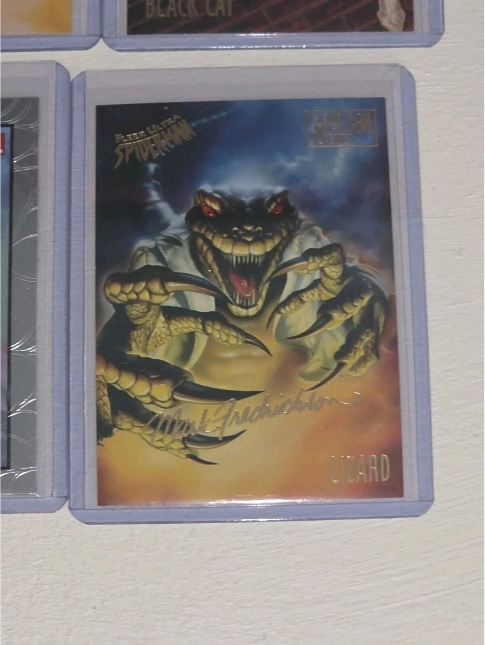 Marvel Spiderman Villains  ~ Lizard Doctor Octopus Carnage + VTG Chase Card LOT